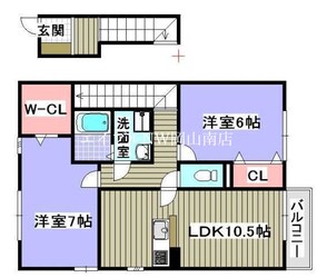 アベリアの物件間取画像